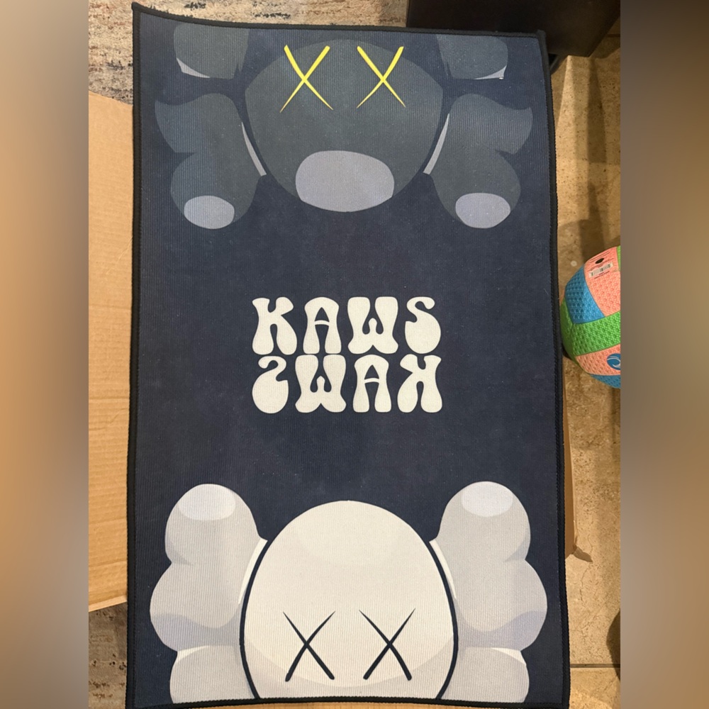 KAWS Way Graphic Rug